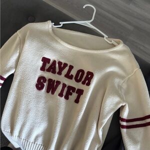 Taylor swift Red Taylor’s Version Cream Sweater